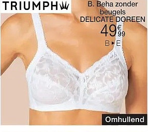 Beha zonder beugels Delicate Doreen van Triumph