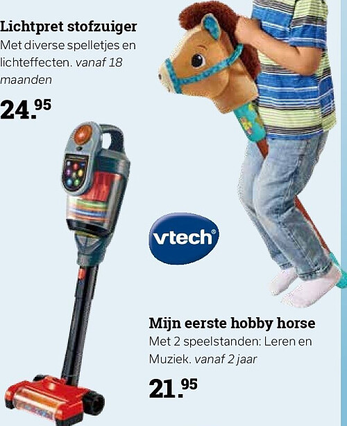 Lichtpret stofzuiger