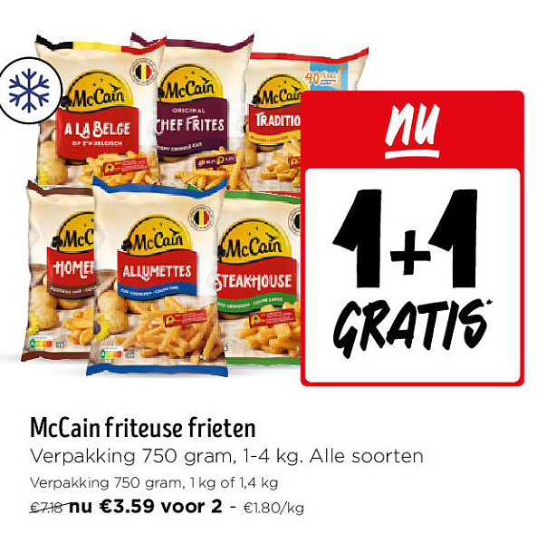 McCain friteuse frieten