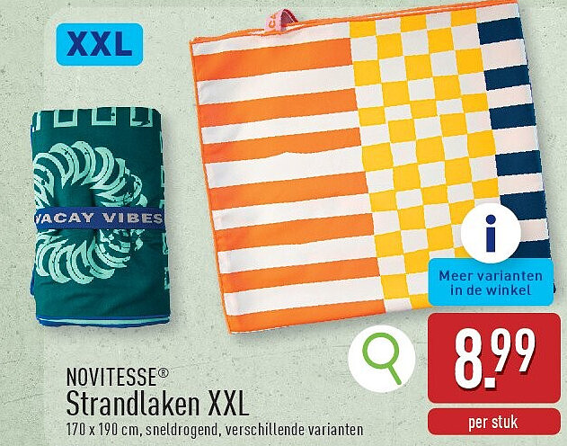 Strandlaken XXL
