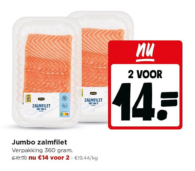 Jumbo zalmfilet