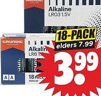Grundig alkaline batterijen