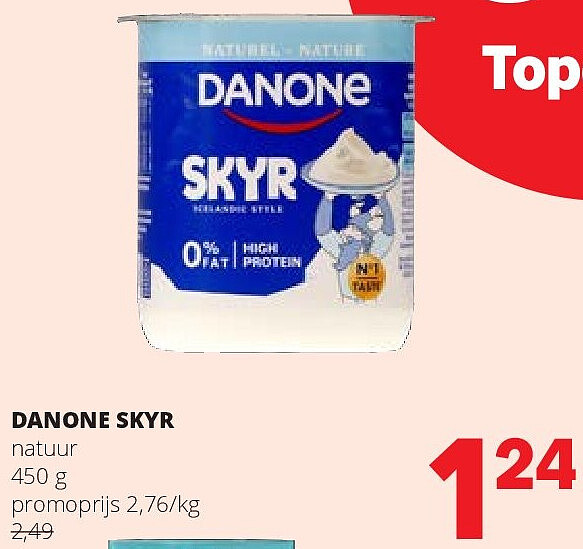 DANONE SKYR natuur 450 g
