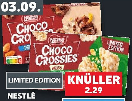 Choco Crossies Original oder Chocolait Chips