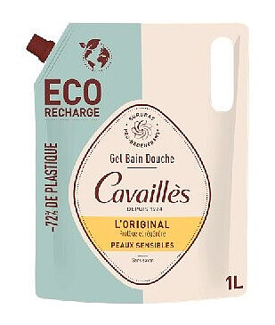 Cavaillès gamme Éco-recharges gels bain douche 1L