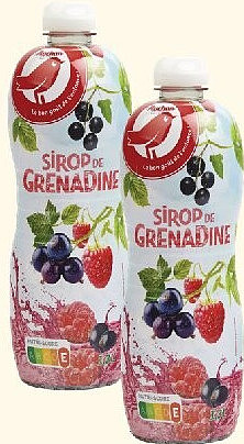 Sirop grenadine Auchan 1,3 l