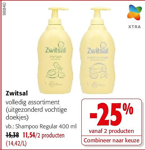 Zwitsal Shampoo Regular 400 ml