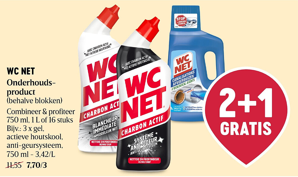 WC NET Onderhoudsproduct