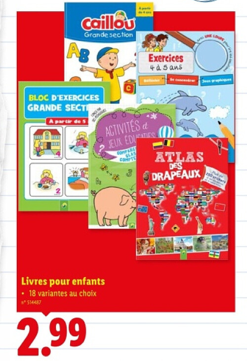Livres pour enfants