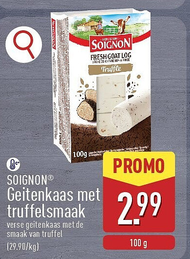 SOIGNON® Geitenkaas met truffelsmaak