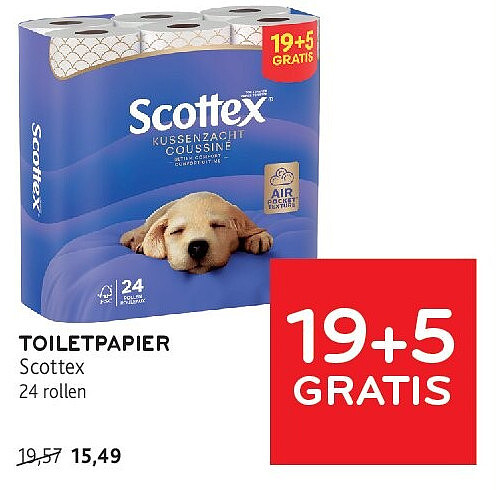 TOILETPAPIER Scottex 24 rollen