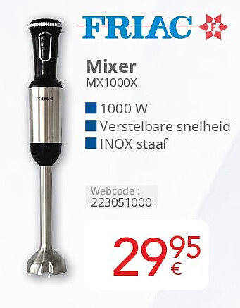 Friac Mixer MX1000X