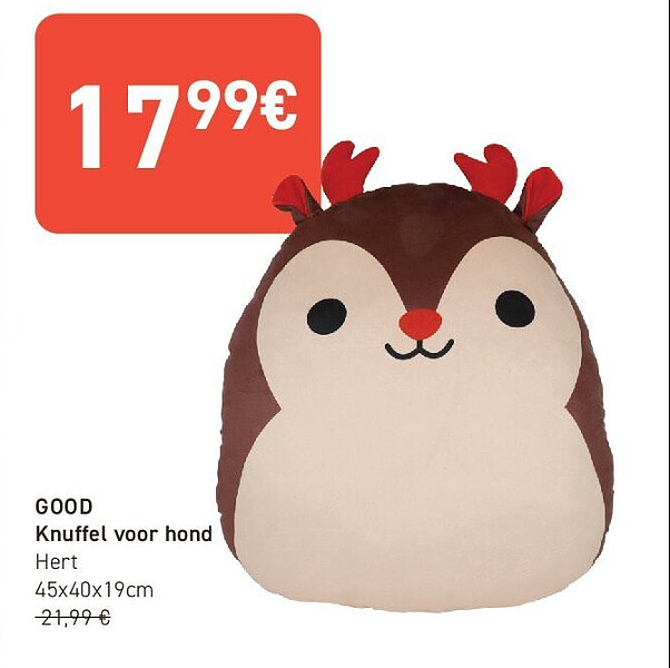 GOOD Knuffel voor hond