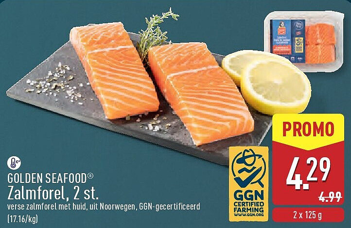Zalmforel, 2st.