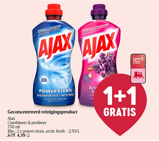 Geconcentreerd reinigingsproduct