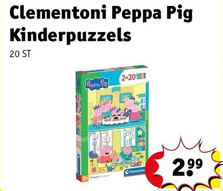 Clementoni Peppa Pig Kinderpuzzels