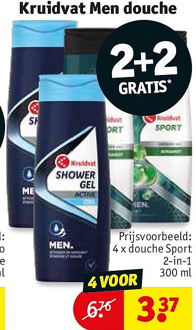 Kruidvat Men douche
