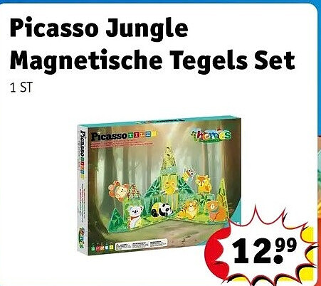 Picasso Jungle Magnetische Tegels Set