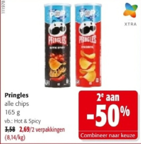 Pringles Hot & Spicy
