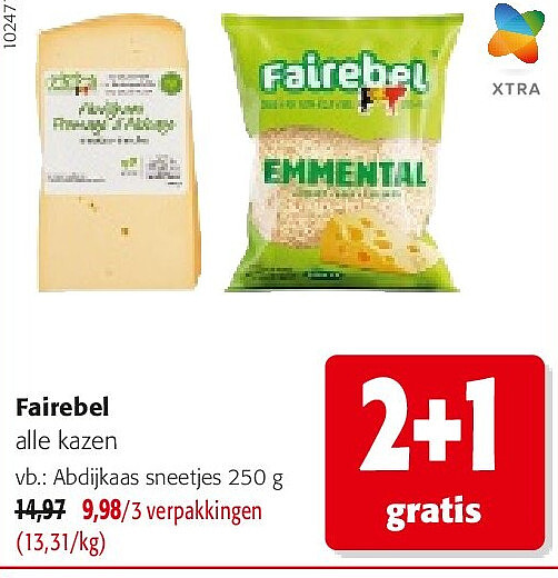 Fairebel Abdijkaas sneetjes 250 g
