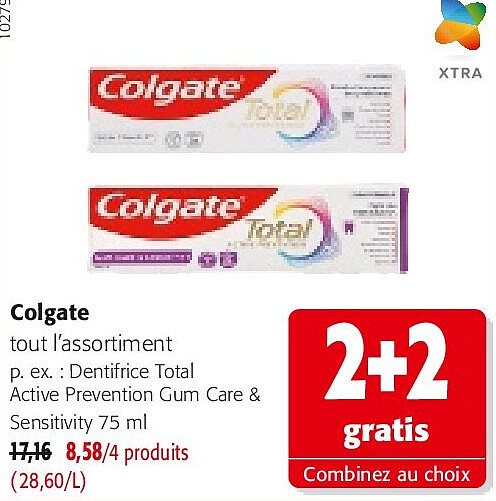 Colgate tout l’assortiment