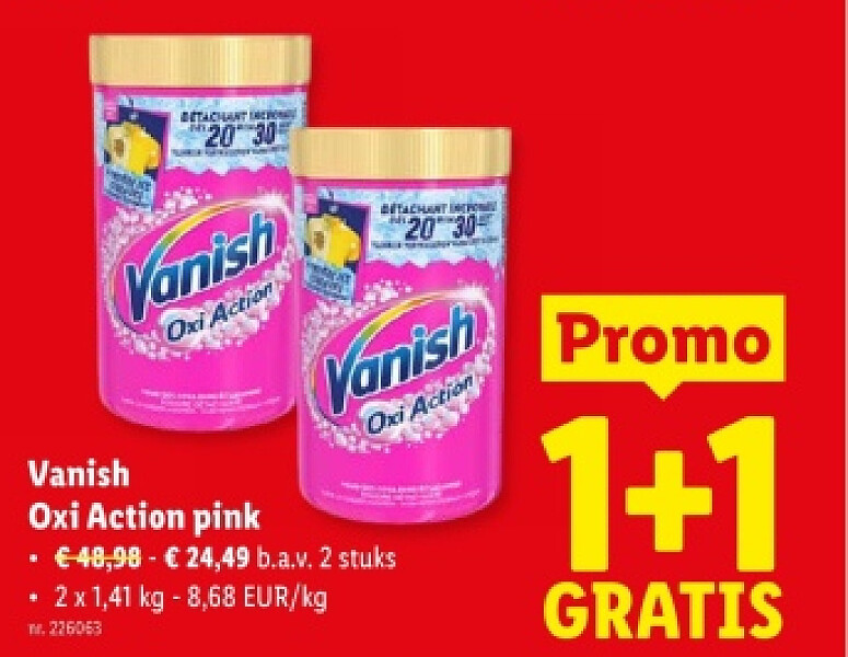 Oxi Action pink