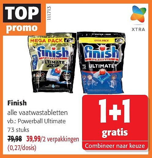 Finish alle vaatwastabletten
