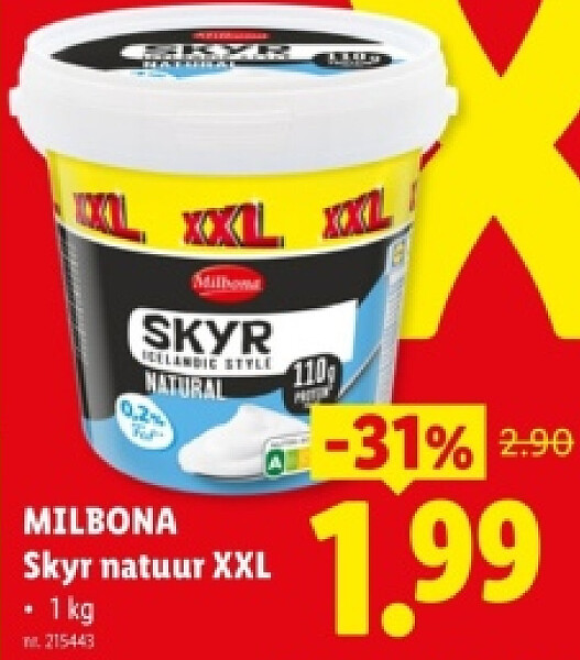 Skyr natuur XXL