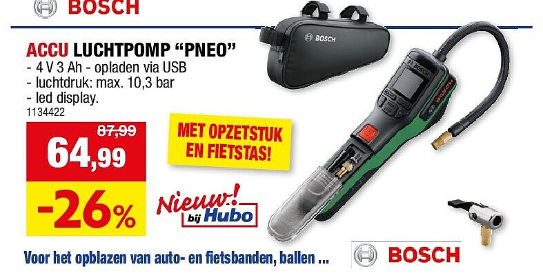 ACCU LUCHTPOMP “PNEO”