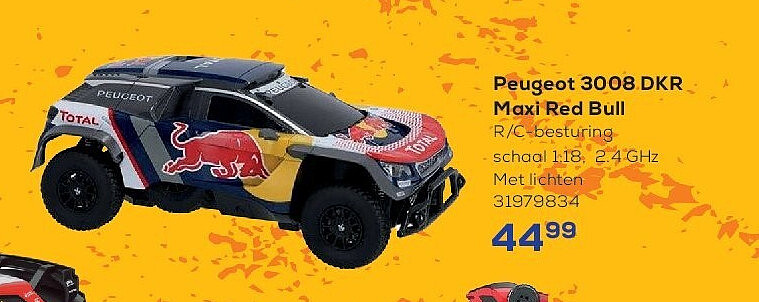 Peugeot 3008 DKR Maxi Red Bull