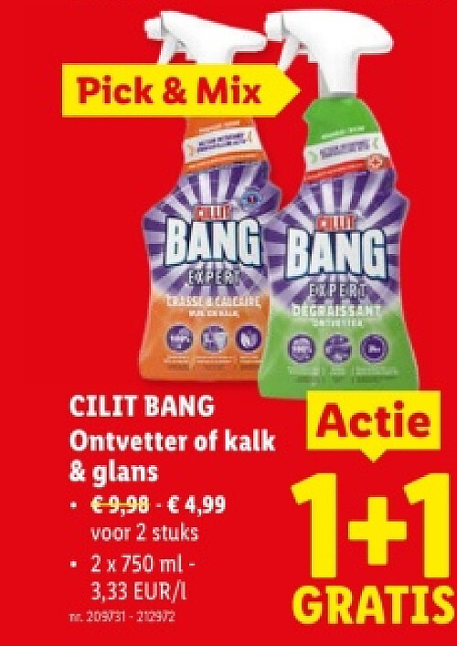 Ontvetter of kalk & glans