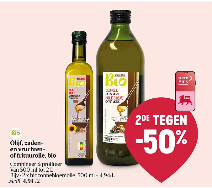Olijf, zadenen vruchtenof frituurolie, bio