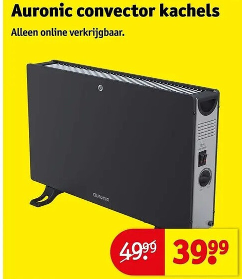 Auronic convector kachels