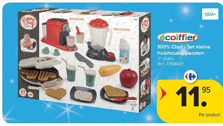 100% Chef - Set kleine huishoudapparaten