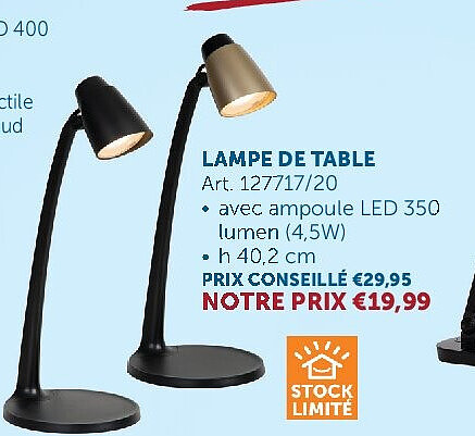 LAMPE DE TABLE