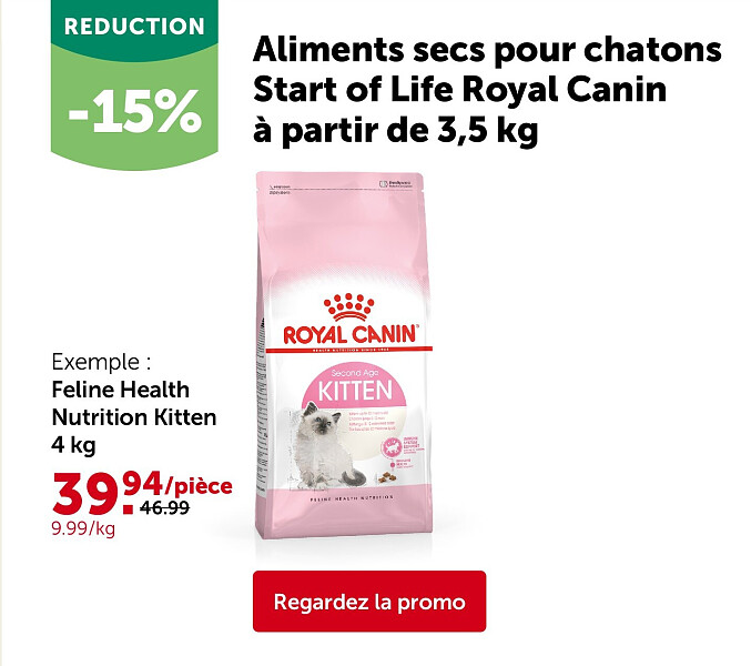 Feline Health Nutrition Kitten 4 kg