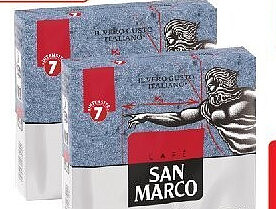 Café moulu pur arabica San Marco