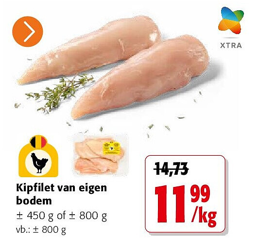 Kipfilet van eigen bodem