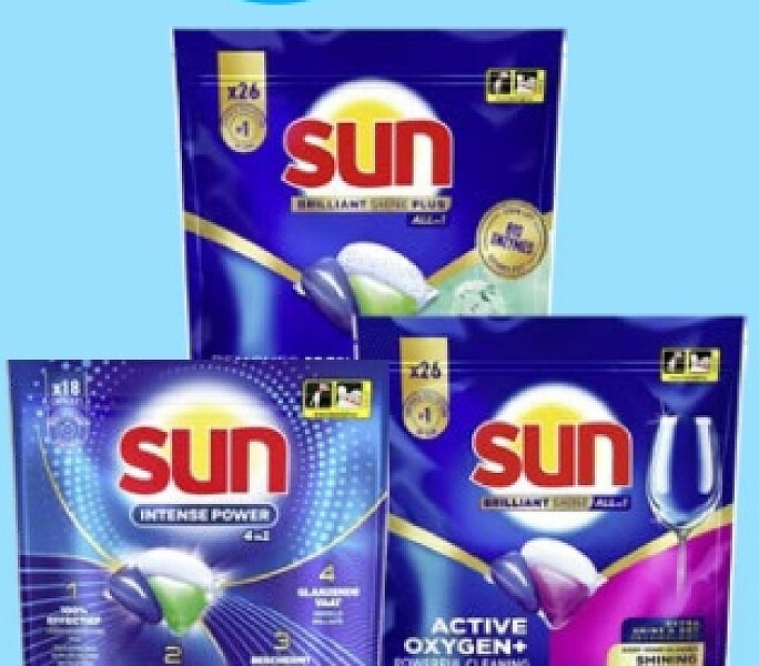 Sun vaatwastabletten