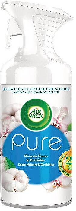 Désodorisant Air Wick Fleur de coton & Orchidée 250 ml