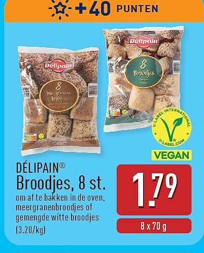 Broodjes, 8st.