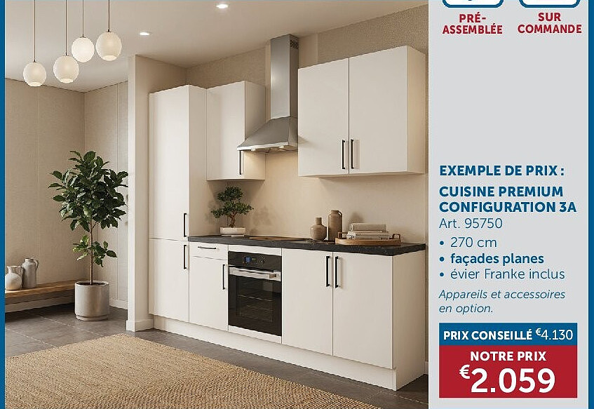CUISINE PREMIUM CONFIGURATION 3A