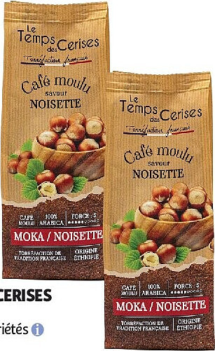 CAFÉ MOULU NOISETTES 225 g