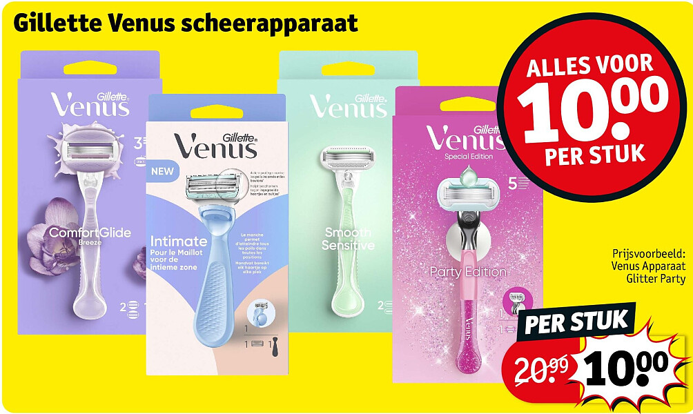 Gillette Venus scheerapparaat