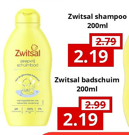 Zwitsal shampoo 200ml