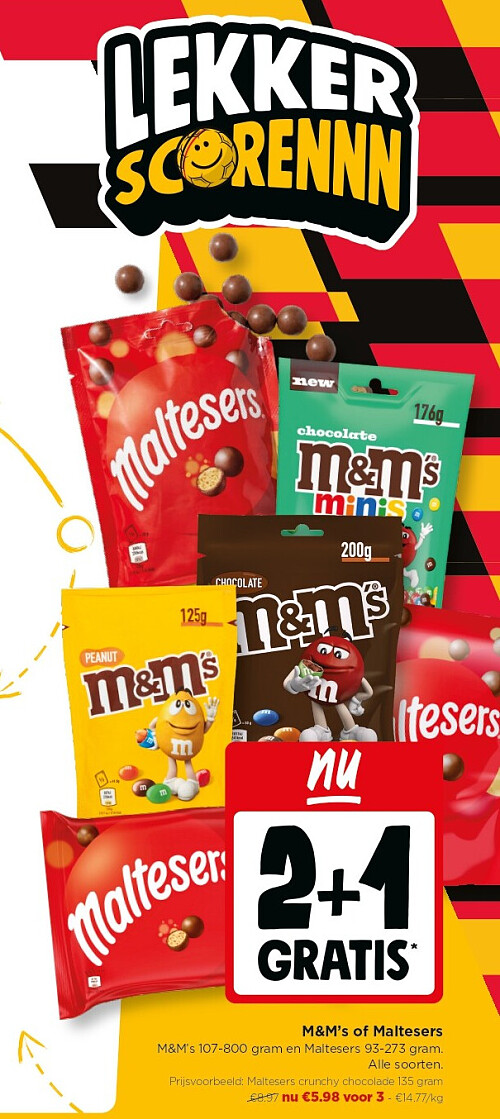 M&M’s of Maltesers