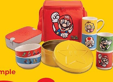 Set de 2 mugs Super Mario