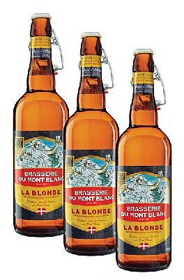 Bière blonde Mont Blanc 75 cl
