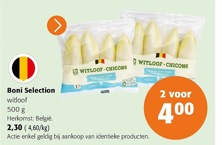 Boni Selection witloof 500 g