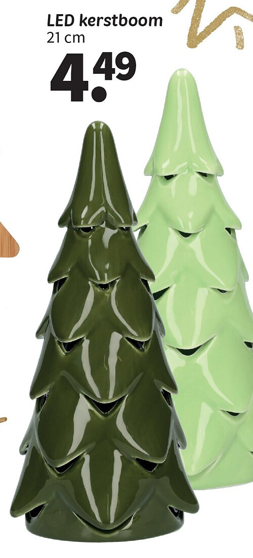LED kerstboom 21 cm